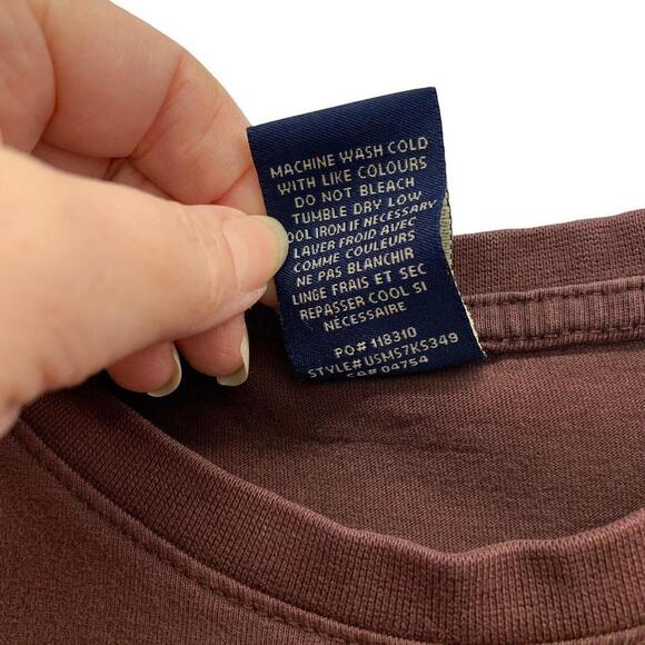 US Polo Association Mens Brown Short Sleeve Tee T Shirt Size Small​​ - Picture 5 of 7